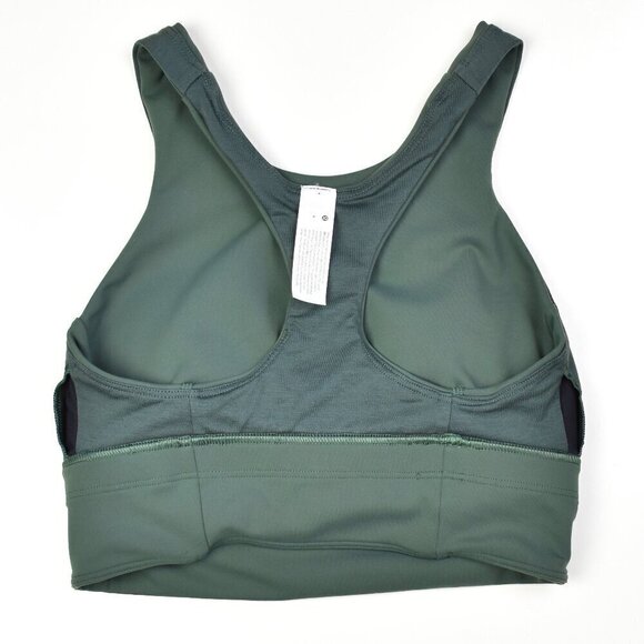 Lululemon Wunder Train Longline Bra Olive Green - 4 - Picture 4 of 6
